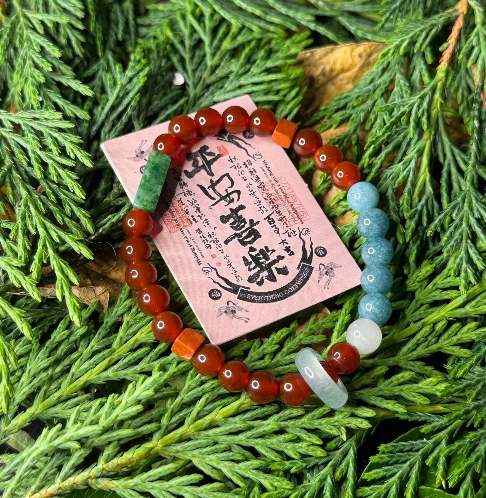 Bracelet-4 -hongse manao - Mobi Dubi Shop -  - 