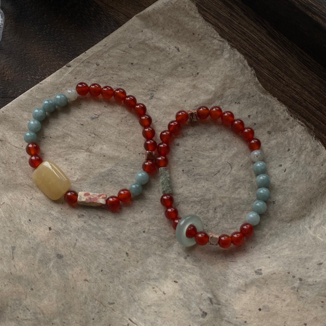 Bracelet-4 -hongse manao - Mobi Dubi Shop -  - 