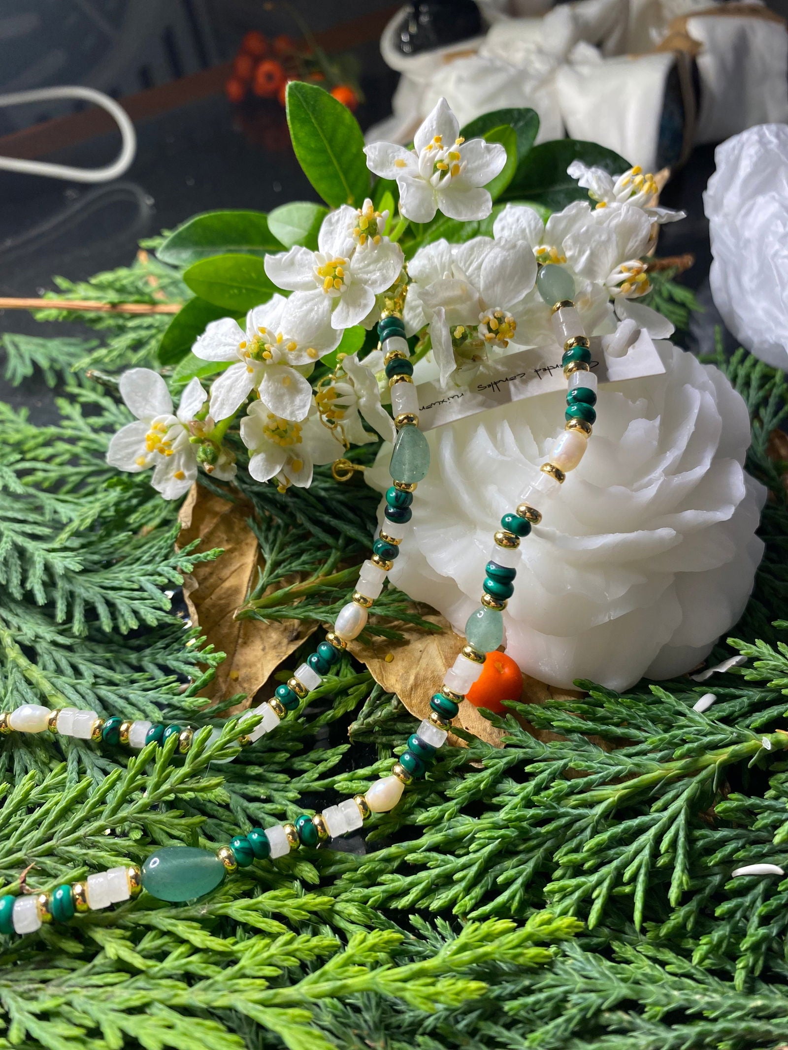 Necklace-1-kongque shi - Mobi Dubi Shop -  - 